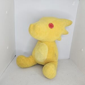 Homestuck Dr. Honey Tongue Scalemate  What Pumpkin Plush Yellow Used Condition .